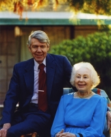 George Stoddard with his wife, Elma. The Stoddard Prize was established in 1985 to honor outstanding MBA finance students.